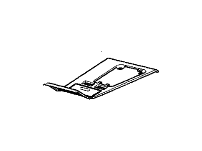 BMW 51-16-8-238-033 Base Of Centre Console
