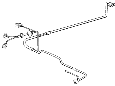 BMW 12-53-1-703-095 Plus Pole Battery Cable