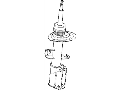 BMW 31-31-6-764-603 Front Left Spring Shock Absorber Strut