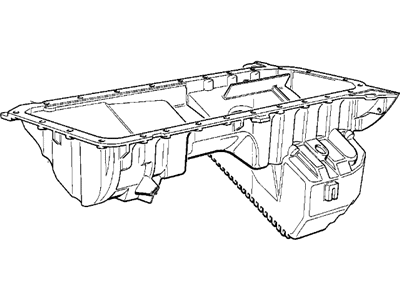 BMW 11-13-1-735-937 Oil Pan