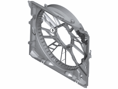 BMW 17-11-7-557-814 Fan Shroud