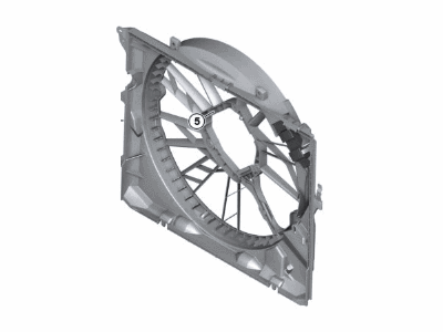 BMW 17-42-7-533-274 Fan Shroud