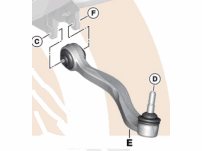 BMW 31-12-2-347-951 Repair Kit, Wishbone, Left