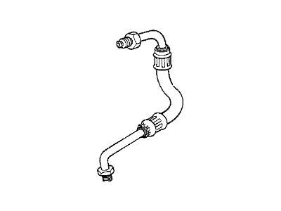 BMW 34-32-1-154-132 Pressure Hose Assy