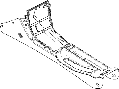 BMW 51-16-8-398-988 Console