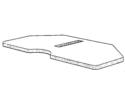 BMW 71-11-1-113-754 Sound Absorber