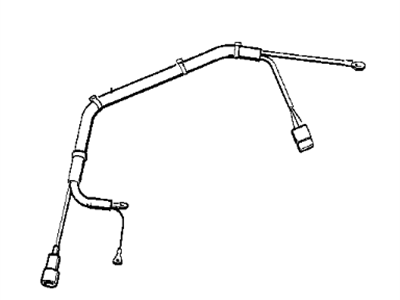 BMW 12-51-1-719-537 Cable Harness Oil Level Switch