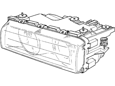 BMW 63-12-6-907-317 Left Headlight