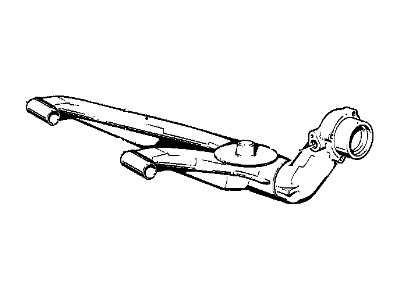 BMW 33-32-1-128-821 Trailing Arm, Left