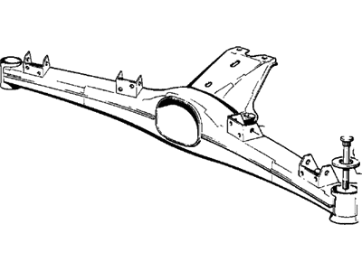 BMW 33-31-2-225-593 Rear Axle Carrier