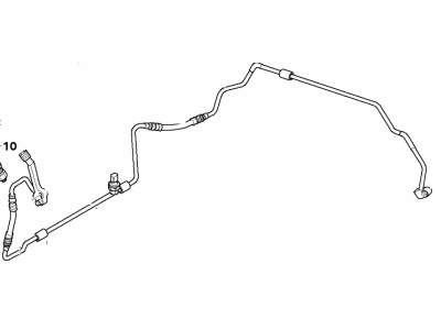 BMW 64-53-9-151-733 Pressure Hose, Condenser, Evaporator