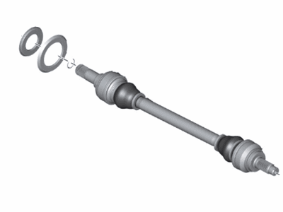 BMW 33-20-7-566-078 Drive Shaft Right