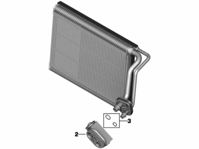 BMW 64-11-9-396-870 Evaporator