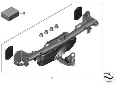 BMW 61-13-8-366-249 Dummy Grommet