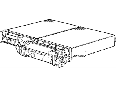 BMW 64-11-1-384-725 Heater Radiator