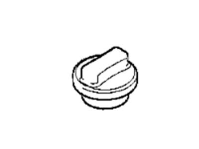BMW 16-11-1-184-664 Filler Cap Without Lock