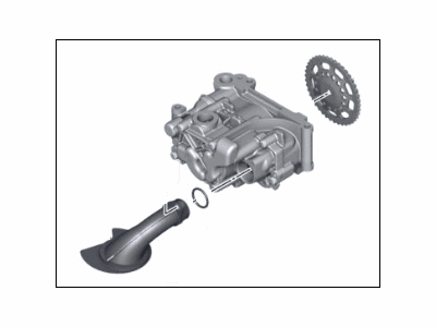 BMW 11-41-7-845-513 Oil Pump