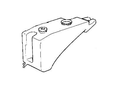 BMW 61-66-1-367-597 Washer Fluid Reservoir