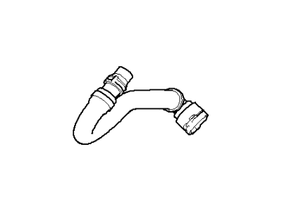BMW 64-21-6-921-428 Radiator And Engine Return Hose