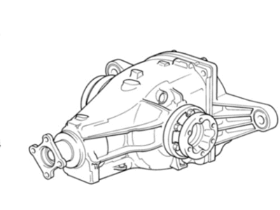 BMW 33-10-7-502-829 Rear Diff Differential End Axle