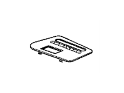 BMW 51-16-8-132-855 Cover, Gear Selecting Lever