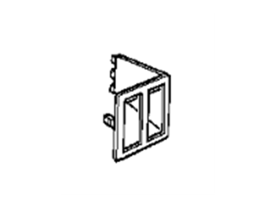 BMW 51-16-8-130-821 Switch Cover