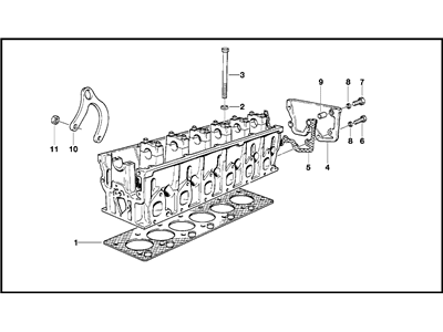 BMW 11-12-9-068-137 Gasket Set Cylinder Head Asbestos Free