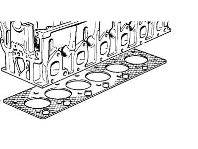 BMW 11-12-1-741-020 Cylinder Head Gasket Asbestos-Free