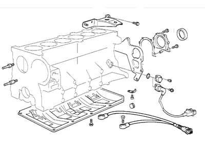 BMW 11-11-1-740-981 Gasket Set Engine Block Asbesto Free