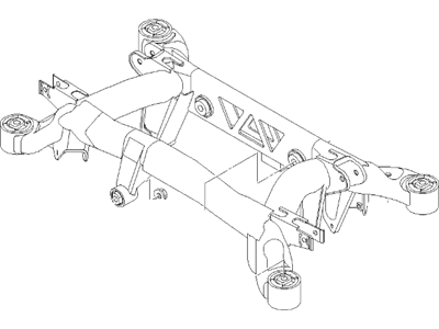 BMW 33-31-1-090-510 Rear Axle Carrier