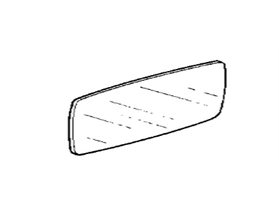 BMW 51-16-1-938-064 Mirror Glas Heated, Plugged-In