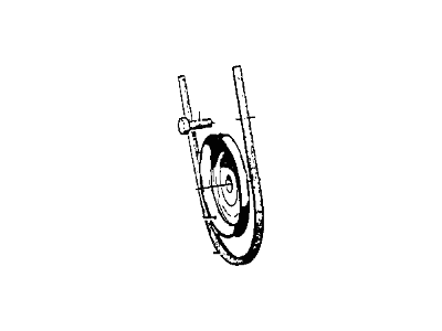 BMW 32-41-1-268-687 Fan Belt