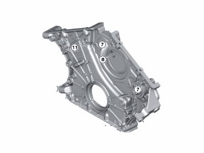BMW 11-14-8-620-773 TIMING CASE COVER