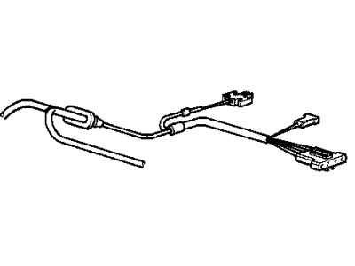 BMW 61-12-1-376-397 Wiring Airbag Front Sensor