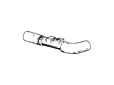 BMW 11-53-1-266-468 Engine Coolant Hose