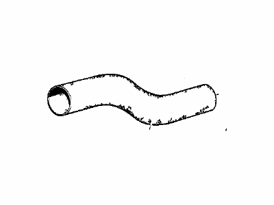 BMW 11-53-1-266-464 Cooling System Thermostat Water Hose