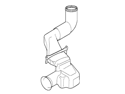 BMW 12-31-1-744-460 Air Channel