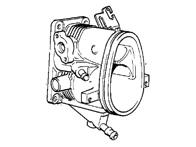 BMW 13-54-1-739-206 Throttle Body