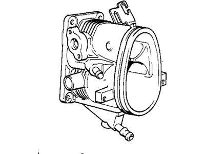 BMW 13-54-1-739-297 Throttle Body