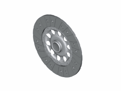 BMW 21-21-7-598-492 Clutch Plate