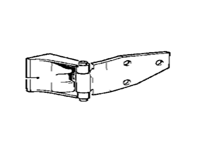 BMW 41-51-1-873-434 Hinge Right