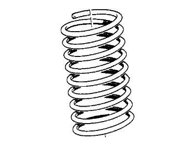 BMW 33-53-1-124-031 Coil Spring