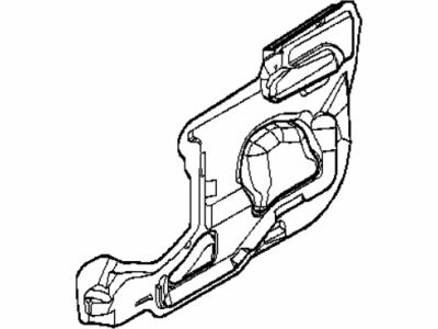 BMW 51-48-8-402-389 Sound Insulating Door Front Left