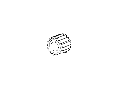 BMW 11-21-1-284-940 Crankshaft Timing Belt Gear