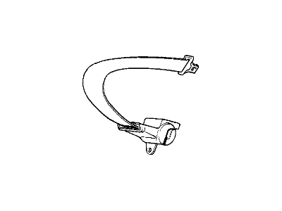 BMW 72-11-1-944-442 Lap Seat Belt