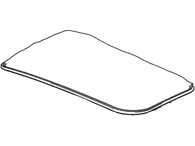 BMW 54-12-8-108-334 Circul.Sliding/Lifting Roof Cover Gasket