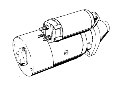 BMW 12-41-1-272-150 Exchange Starter Motor