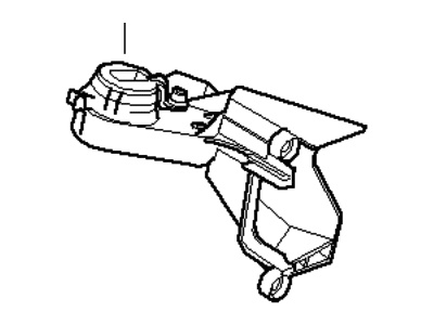 BMW 64-11-6-979-467 Bracket For Control Motor