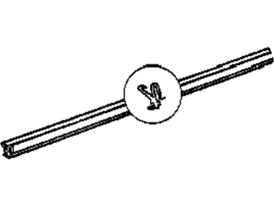 BMW 51-21-1-944-345 Door Weather Strip Outer Left