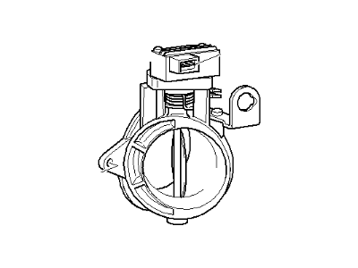 BMW 13-54-1-740-505 Secondary Throttle Body